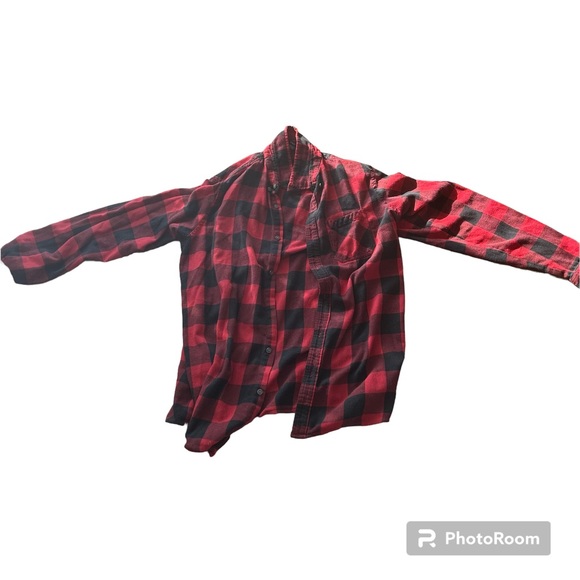 Jackets & Blazers - Red and black flannel